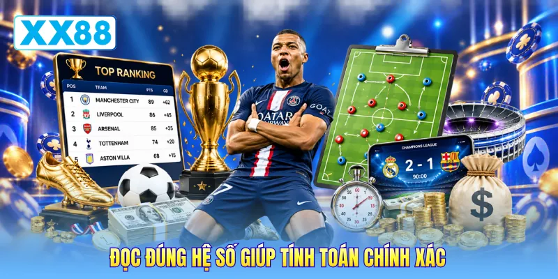 Đọc đúng hệ số giúp tính toán chính xác