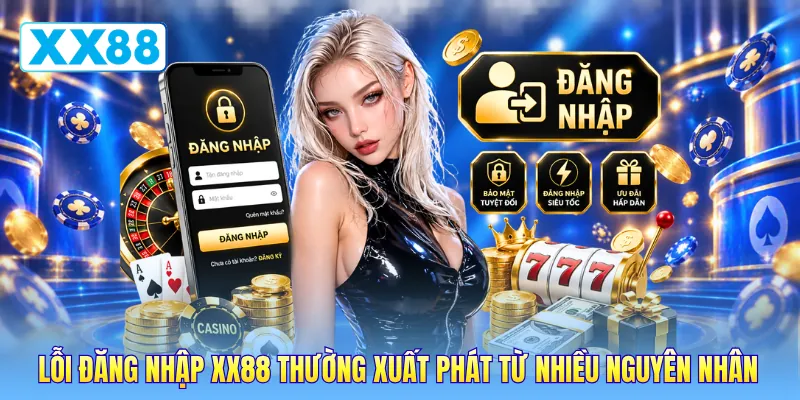 Lỗi đăng nhập XX88 thường xuất phát từ nhiều nguyên nhân Lỗi đăng nhập XX88 thường xuất phát từ nhiều nguyên nhân