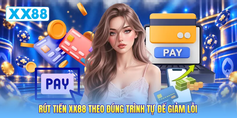 Rút tiền XX88 theo đúng trình tự để giảm lỗi